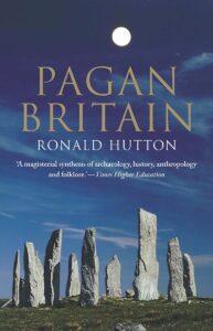 A book cover featuring standing stones at night with a full moon and sky, related to Welsh archaeology and spirituality.