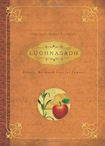 Modern Celtic spirituality book cover featuring harvest symbols and traditional design elements.