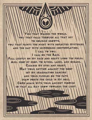 A poem on a beige background with Celtic design elements and stylized waves.