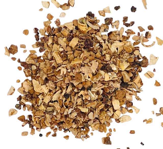 Dried herbal mixture related to Celtic spirituality and nature veneration.