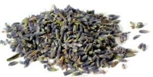 Dried lavender buds for herbal and spiritual use, related to Celtic traditions.