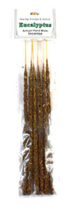 Eucalyptus incense sticks for spiritual and nature practices.