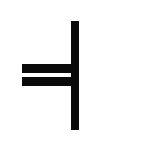 A black and white image of a horned triskelion with three spirals interconnected in a circular design.