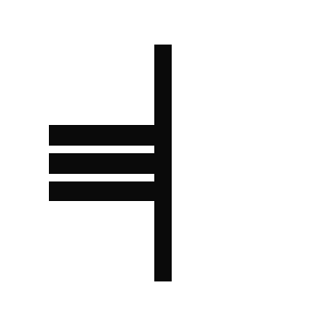 A black and white celestial icon featuring a crescent moon, sun, and stars arranged harmoniously.