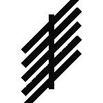 Close-up of ancient ogham symbols carved into a wooden stave.