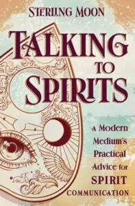 Modern Celtic spirituality book cover with mystical symbols and eye imagery.