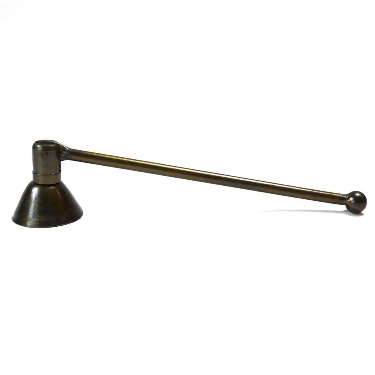 Brass plumb bob used in Celtic spirituality and druidry for measurement and spiritual practices.