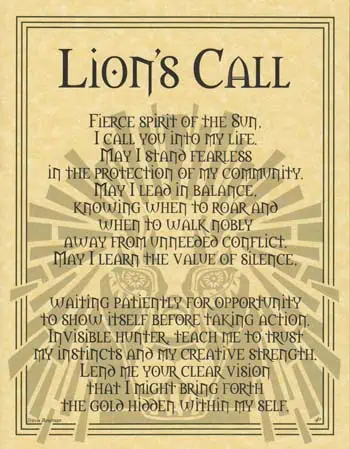 Modern Celtic spiritual text about balance, silence, and inner strength.