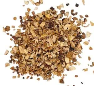 Dried herbal mixture related to Celtic spirituality and nature veneration.