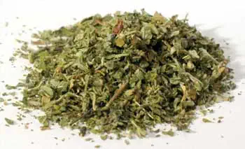 Dried mugwort herb for spiritual and herbal practices.