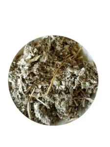 Dried herb bundle with natural, earthy tones, used in Celtic spiritual practices and rituals.