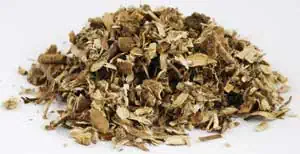 Dried herbal plant material for natural remedies and spiritual practices.