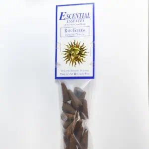 Incense sticks with celestial sun packaging, related to Celtic spirituality and nature veneration.