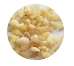 Amber resin pieces used in Celtic spiritual practices and natural healing.