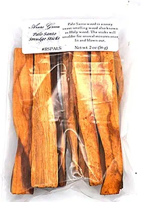 Palo Santo wood sticks for cleansing and spiritual practices, related to Celtic and nature-based tra.